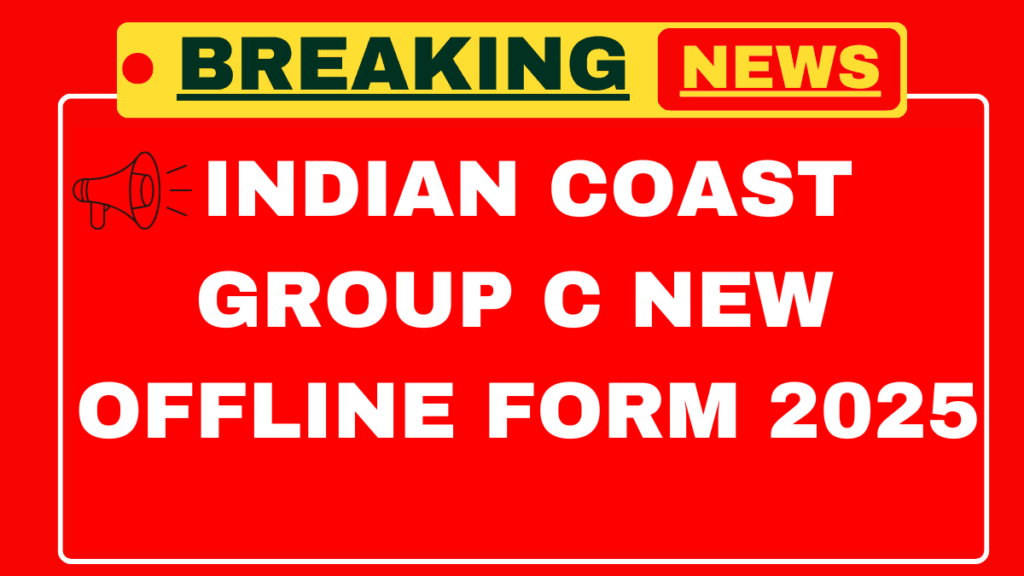 Indian Coast Guard Group C Recruitment 2025