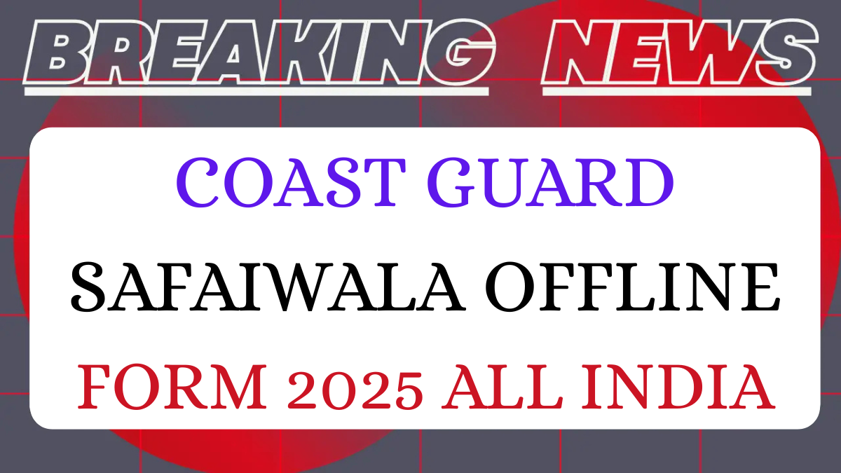 Indian Coast Guard Mumbai Recruitment 2025