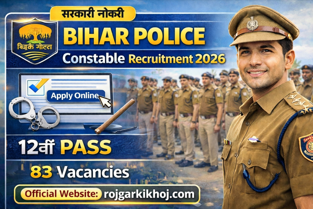 Bihar Police Constable Recruitment 2026