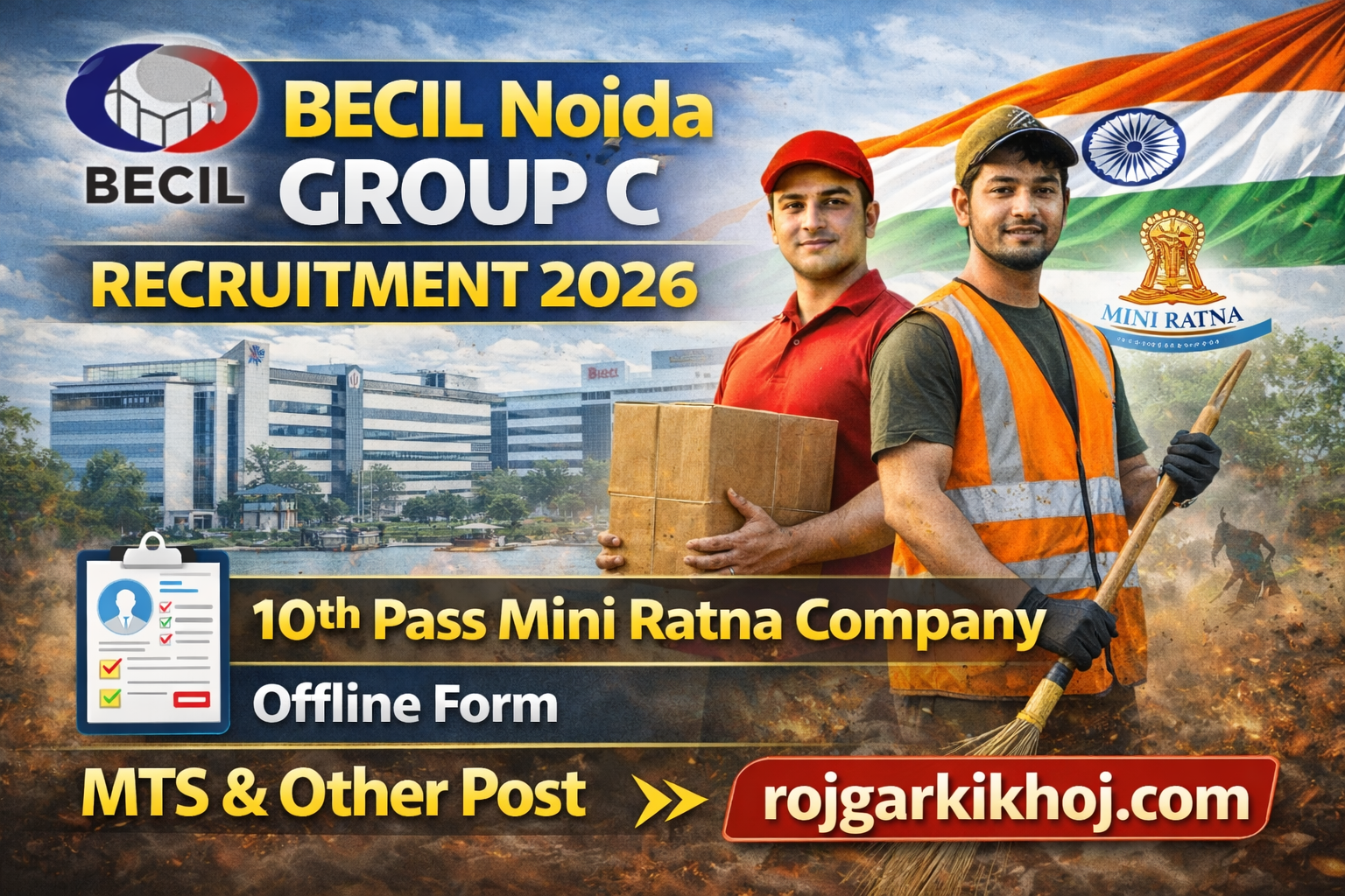 BECIL Noida Recruitment 2026