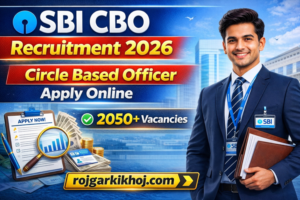 SBI Circle Based Officer Recruitment 2026
