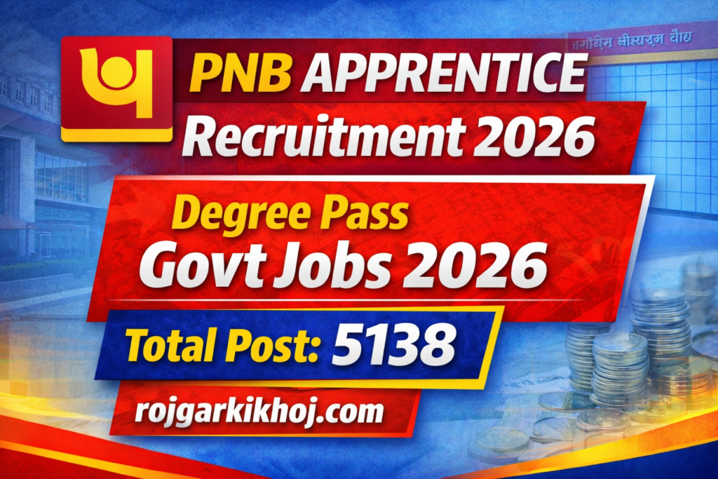 PNB Apprentice Notification 2026