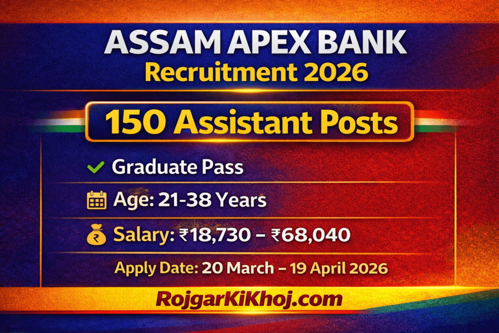 assam APEX Bank Recruitment 2026