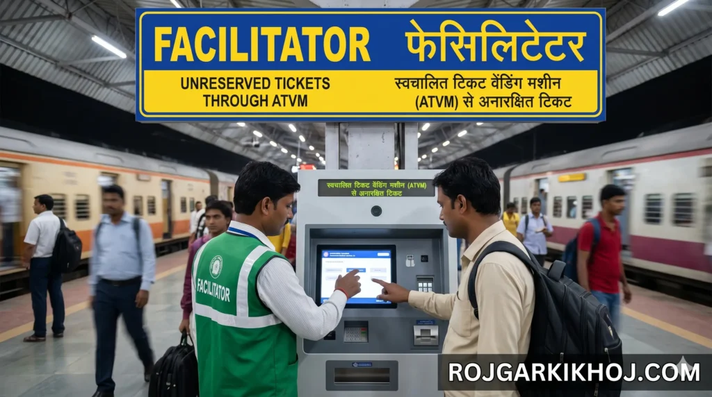 Railway ATVM Facilitator Recruitment 2026 [Post 47]- Apply Offline