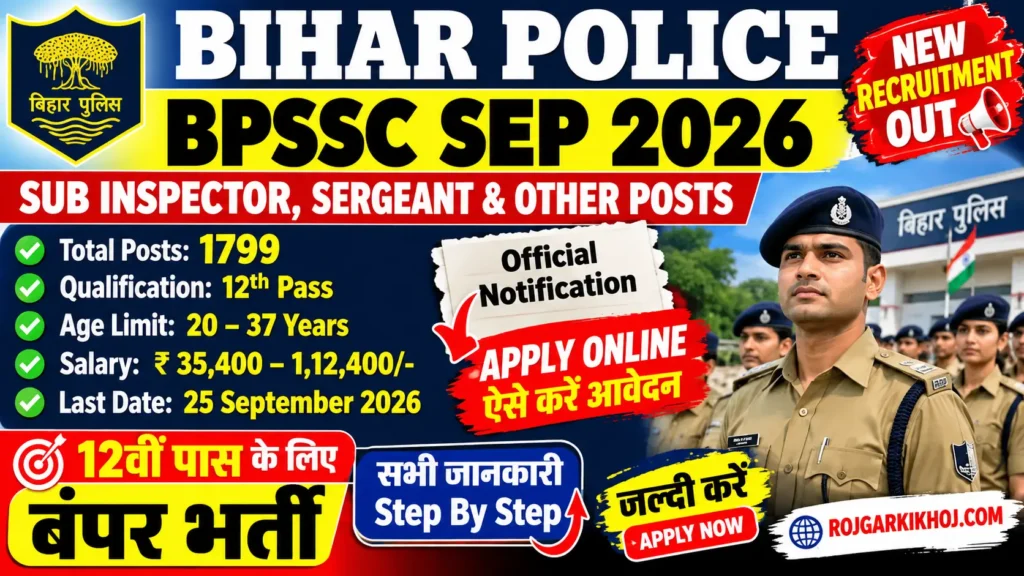 BPSSC Company Commander Recruitment 2026