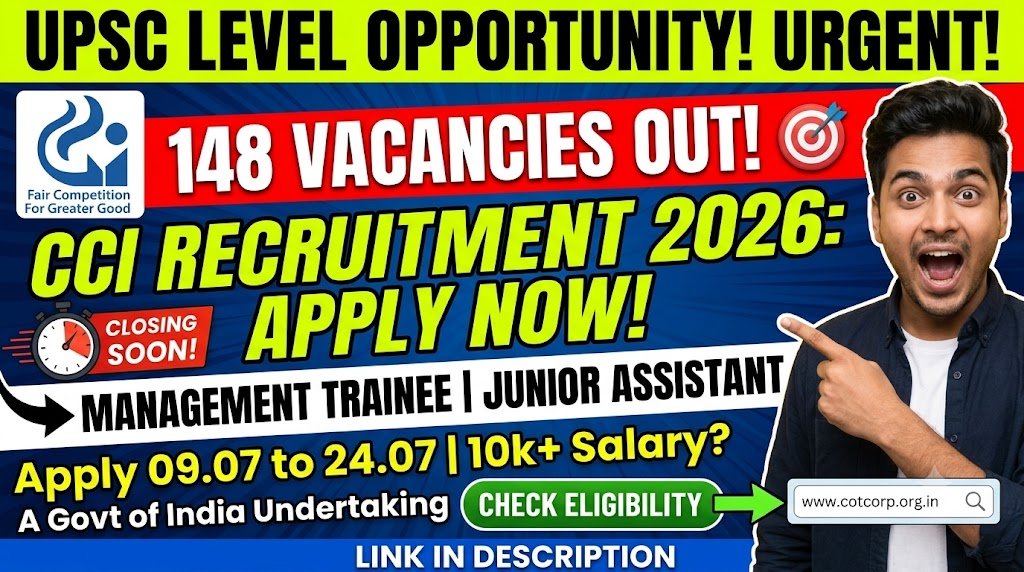 Cotton Corporation Of India CCI Recruitment 2026