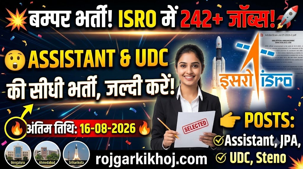 ISRO assistant Recruitment 2026