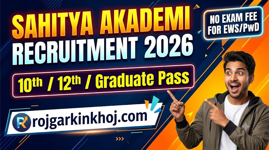 Sahitya Akademi Recruitment 2026 Notification