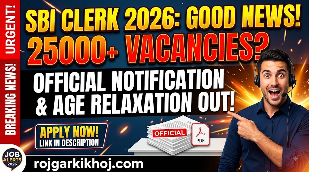 State Bank Of India SBI Junior Associates Clerk Recruitment 2026