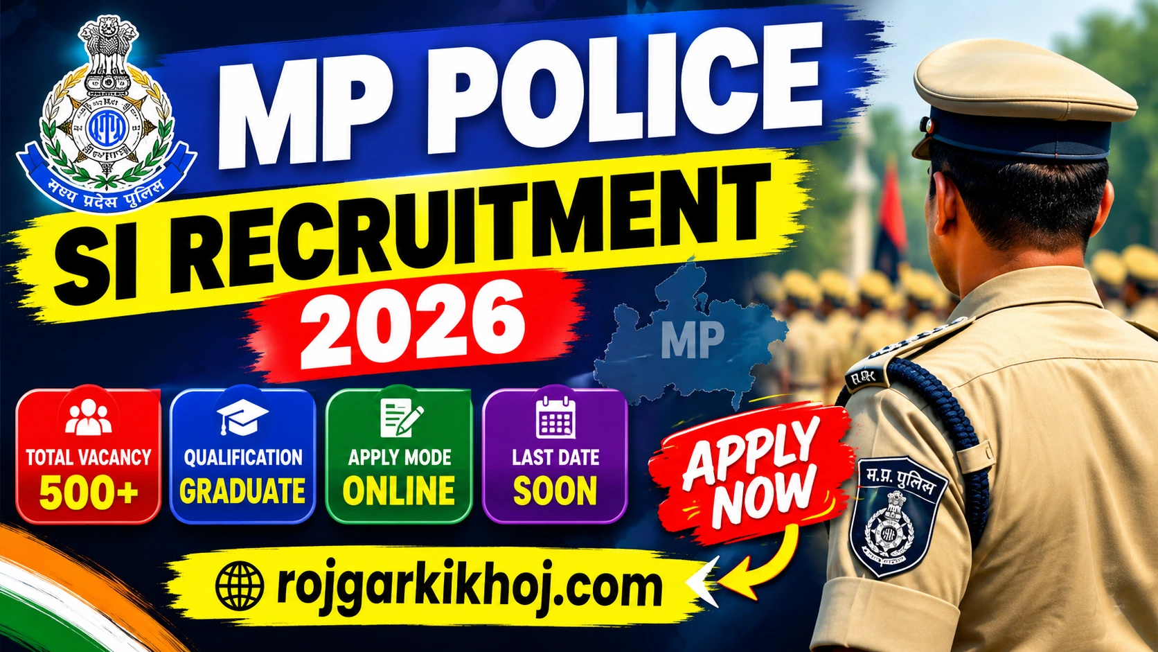 Madhya Pradesh MP Police SI Vacancy 2026